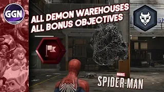 All Demon Warehouses | All Bonus Objectives | Marvel's Spider-Man