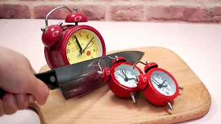Stop Motion Cooking - Breakfast Ideas From Alarm Clocks ASMR 4K