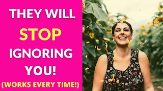 Make A Person Stop Ignoring You! (Works EVERY TIME!) - Manifesting