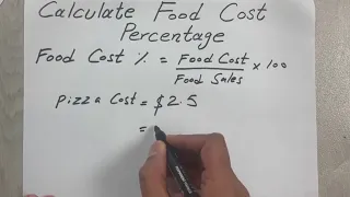How to Calculate Food Cost Percentage - Food costs Formula - Cafe and Restaurant Tips