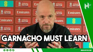 Garnacho has to LEARN! | Man Utd star apologises to Erik ten Hag