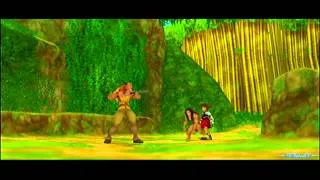 Kingdom Hearts 1.5 HD ReMix: KH FM- Deep Jungle Bosses: Sabor and Clayton