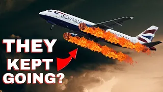 BURSTING into flames seconds after takeoff - British Airways 268 Global Digest