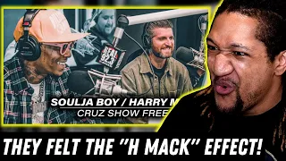 Reaction to Soulja Boy Reacts to Insane Harry Mack Freestyles