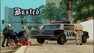 GTA: SA- Busted complitation in 15 Minutes