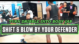 Get Shifty & Blow By Your Defender! | BODY SHIFTS IN THE FOOTWORK LAB