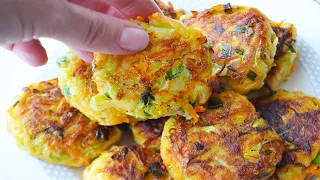 Кабачки вкуснее мяса! Быстро и невероятно вкусно! Натрите кабачок. Просто вкуснятина! АСМР