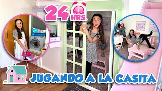 24 HORAS JUGANDO A LA CASITA