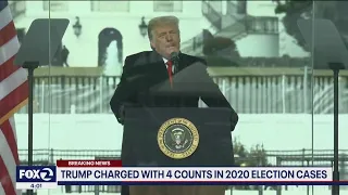 Trump indicted on 4 counts related to 2020 election