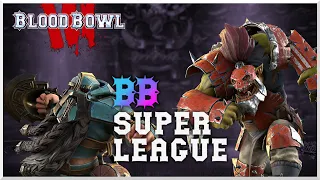 Blood Bowl 3 - Super League - Hiru (Dwarf) vs. Artemis Black (Orc)