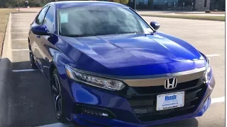 More Fun With A Turbo!---2018 Honda Accord Sport(1.5 Turbo)Review