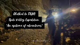 Chitkul to Tabo |Winter Spiti Valley Expedition| We witnessed a landslide | Plan your Spiti Trip