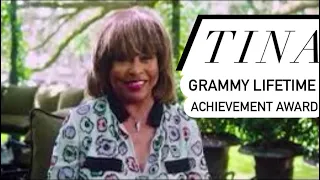 Tina Turner Accepting Grammy Achievement Award (2018)