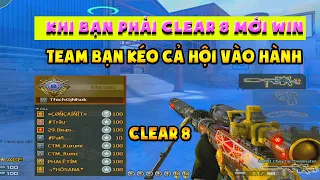 ► Bình luận Đột Kích - Khi bạn phải clear 8 mới có thể chiến thắng - Đụng độ clan CENTIMETZ