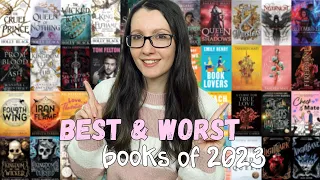 All The Books I Read in 2023 | Best and Worst Books of The Year