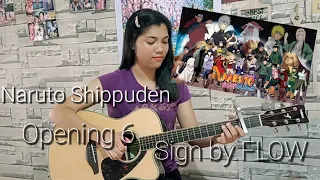 Sign [Naruto Shippuden Opening 6] (Flow) - Guitar Fingerstyle Cover | Erin and Euan G.