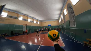 HAIKYUU IN REAL LIFE | VOLLEYBALL FIRST PERSON TRAINING | #93 episode