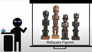 Fang Reliquary Guardian Figurines