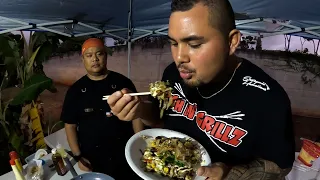 TAKOYAKI and Nenue OKONOMIYAKI  /w Bobby - Catch and Cook Spearfishing