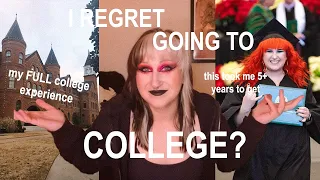 i regret going to college??? | my full college experience + advice to new students