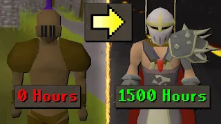 Bronzeman Mode: The 1500 Hour Runescape Journey