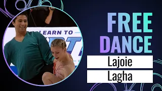 LAJOIE / LAGHA (CAN) | Ice Dance Free Dance | Skate America 2023 | #GPFigure