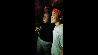 Big Brother 20 Kaycee Clark 1ST IG Live at the Finale Cast Party on Sep 27, 2018.