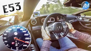 Mercedes-AMG E53 (435hp) - 0-250 km/h acceleration!