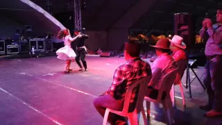 Baile de Joropo Criollo, Juan Gutierrez y Yaqueline Becerra en  Acacías 2015