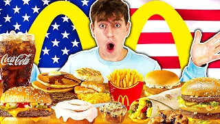 KUPIŁEM WSZYSTKO W McDonald's w USA