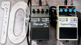 10 Amazing Ambient Sounds | BOSS DD-8 + RV-6