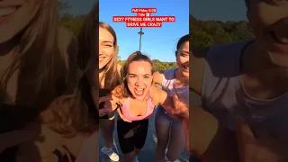 SEXY FITNESS GIRLS WANT TO DRIVE ME CRAZY#funny #love #girl #pretty #comedy #parkour #dumitrucomanac