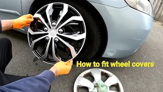 How to fit hubcap wheel covers and find the correct one - Cheap car mod you must do