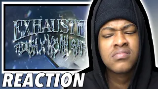 FL Dusa & Kevin Gates - Exhausted (Official Visualizer)|REACTION!!!