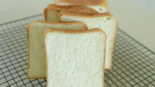 Homemade sandwich bread recipe you need most / how to make sandwich bread홈메이드 샌드위치식빵 레시피/풀먼식빵 만들기