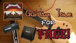 Metallica "Master of Puppets" guitar tone for free!