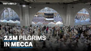 More than 2.5M Muslim pilgrims perform Hajj in Mecca