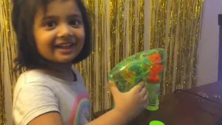 Toy Review:Light up Bubble Gun