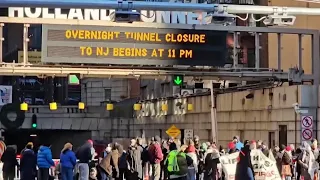 334 protesters arrested after NYC bridges, tunnel blocked | NBC New York