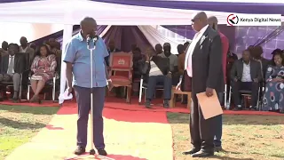 INSTANT JOB!! DP Gachagua surprises two Nyandarua men with instant jobs!!