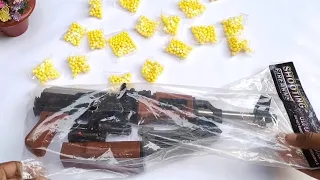 toy guns toy Ak47 gun Unboxing & testing new video Dabba Unboxing