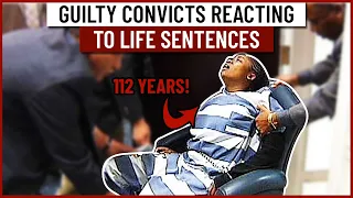 Guilty Convicts reacting to Life Sentences in Prison