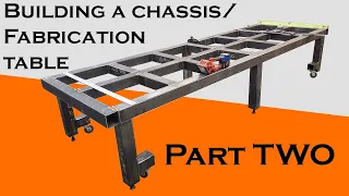 Building a chassis table (PART 2)