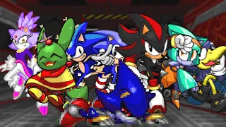 Sonic Robo Blast 2 but MORE addons race Metal Sonic