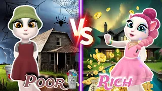 My Talking Angela'm 2 || Poor Angela vS Rich Angela || cosplay