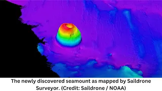 Strange-shaped sea mountain discovered off the coast of Northern California