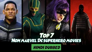 Top 7 Non Marvel DC Superhero Movies in Hindi | Best Superhero Movies