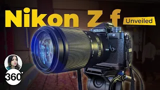 Nikon Z f First Look: Retro Design, Full-Frame Sensor, Vari-angle LCD, and More