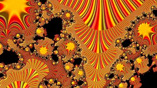 Mandelbrot Inverse over Julia Fractal Zoom (4K)