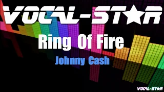 Johnny Cash - Ring Of Fire (Karaoke Version) with Lyrics HD Vocal-Star Karaoke